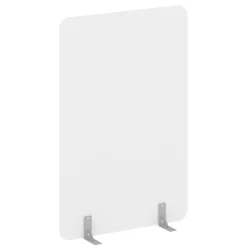 Перегородки на металлических опорах на фетровых подпятниках R-line DP.F-120-180 Белый Бриллиант