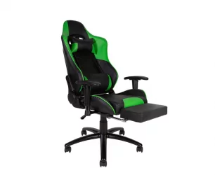 Игровое кресло Lotus GTS RF-8066E Черный/Зеленый