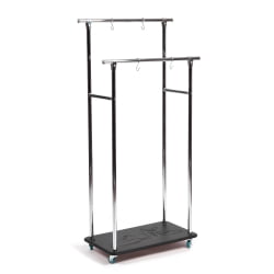 Вешалка на колёсиках MAPLE МДФ/металл, 72*40*158 см, Венге