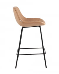 Стул полубарный Деймон (ПБ) экокожа Бежевый