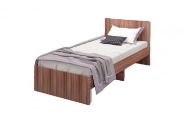 Кровать Мона, 900*2000 мм, ясень шимо темный