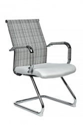 Кресло Art RCH 6017G Серо-белый