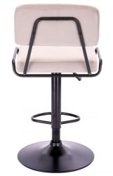 Барный стул Everprof Bit Ткань Серо-бежевый