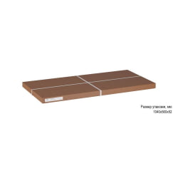 Придиванный столик Инсайд Черный мрамор / Черный