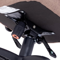 Кресло DUKE ткань, коричневый/бронзовый, фостер 4/TW-21