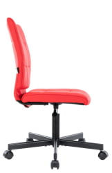 Кресло для персонала Everprof EP-300 Экокожа Красный