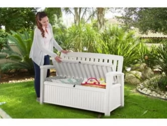 Скамейка PATIO BENCH 227 L Коричневый