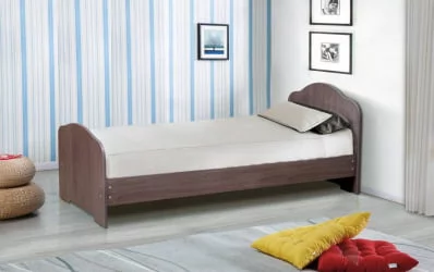 Кровать 80 на 200 на уголках №1 800*2000 Ясень Анкор темный