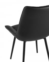 Стул Дарвин экокожа Черный