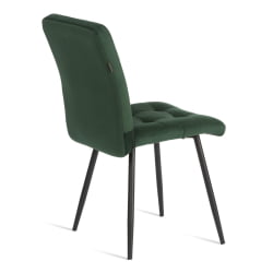 Стул обеденый Medeo велюр, 47х56х89, Deep Forest (изумруд)