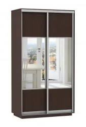Шкаф-купе двухдверный Экспресс Хит Комби Венге