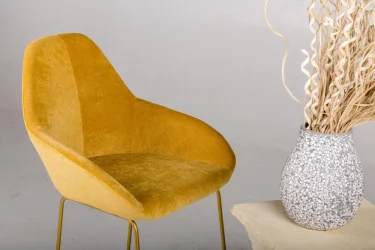 Стул барный Kent (Б) Желт/Линк Золото