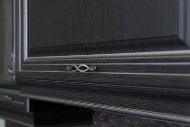 Кухонный гарнитур 2200 Италия №04 Черный Дуб темный