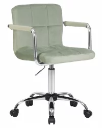 Офисное кресло для персонала DOBRIN TERRY Мятный велюр MJ9-87