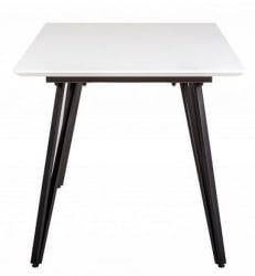 Стол Диего 860*860 белый со скосом