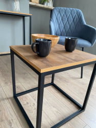 Стол журнальный Тип 1  450*450*450мм Дуб Вотан