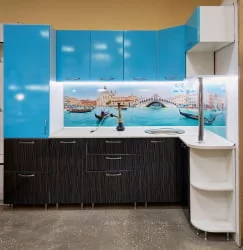 Глянцевый фартук (КОМПОЗИТ) KM 41