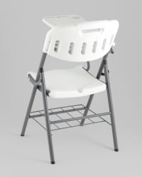 Складной стул банкетный со столиком и полкой