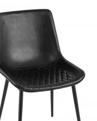 Стул Деймон экокожа Черный