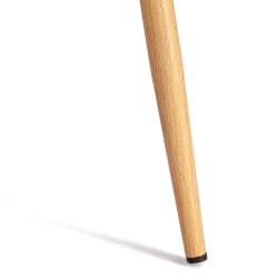 Металлический стул CHILLY (mod. 7094-1) вельвет/металл, 44,5х52,5х86 см, dark green (темно-зеленый) HLR57 / натуральный