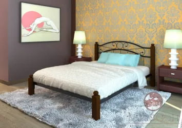 Кровать Надежда Lux 1400х1900 Черная