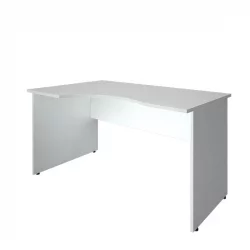 Стол криволинейный левый Riva А.СА-2 Л Белый