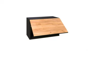 Шкаф кухонный 600 горизонтальный Шервуд ЛД 281.710.000.044 Черный Дуб золотой