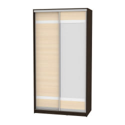 Шкаф-купе B-220х120х60-1(Венге-ДМ-D9D10)