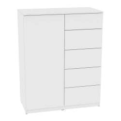 Комод Калисто(K28)1147х902х468PUSHtoOPEN(Белый)