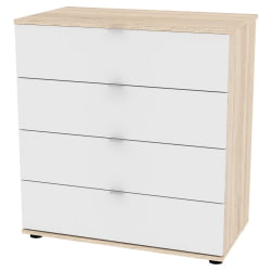 Комод Алиса(K1)856х801х459сторцевойручкой(ДСС-Белый)