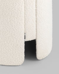 Пуф Taks букле (белый)