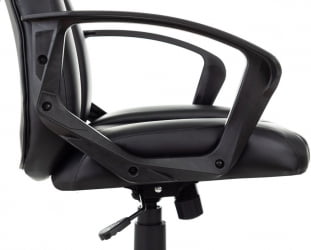 Кресло руководителя Бюрократ T-898/#B черный Leather Black