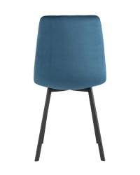 Комплект из двух стульев Chilly велюр сине-зеленый 2 шт.