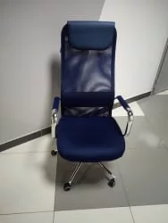 Кресло руководителя Бюрократ KB-9N/DB/TW-10N Синий TW-05N TW-10N