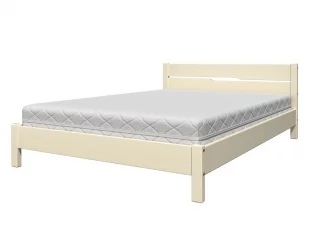 Кровать из массива Вероника 5 200х90 Слоновая кость