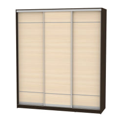 Шкаф-купе Б-230х200х60-3(Венге-ДМ-Д7Д7Д7) / B-230х200х60-3(Венге-ДМ-D7D7D7)