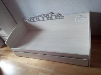 Детская кровать для девочки Мегаполис 55.11 Сосна Астрид