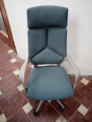 Кресло оператора Riva Chair 8989 (серый пластик) Серый