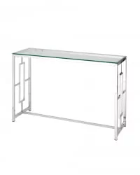 Консоль БРУКЛИН 120x40 Серебро