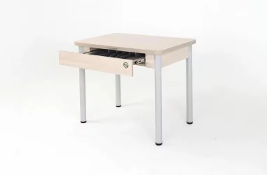 Маленький обеденный стол Прайм-3Р Ясень Шимо светлый