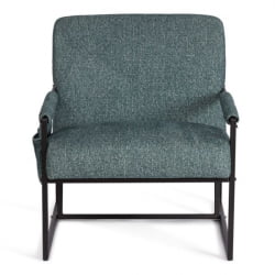 Кресло Charli LUX/Чарли Люкс велюр/букле, VT изумруд, 70х80х82 см