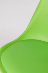 Стул со спинкой Eames SC-034 Зеленый