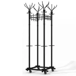 Вешалка на колёсиках Гардикс 4-Т22(К) с колесиками