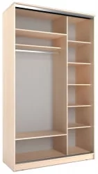 Шкаф-купе эконом Хит-23-14-55 Дуб млечный