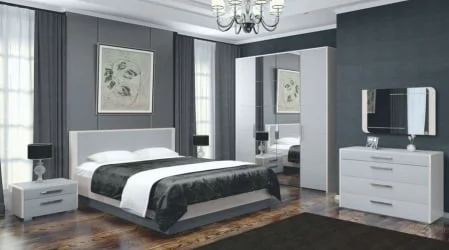 Тумба прикроватная Вива 04 Фарго Мокко глянец