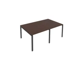 Переговорный стол (2 столешницы) Metal System Б.ПРГ-2.1 Венге/Антрацит