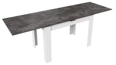 Раздвижной стол Промо тип 4 Белый/Ателье темный