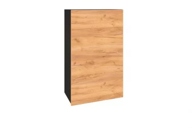 Шкаф кухонный 600 высокий Шервуд ЛД 281.450.000.037 Черный Дуб золотой