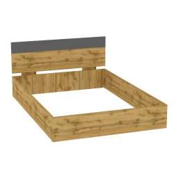 Кровать Алиса(L3)1447х798х2063(ДВ-Графит)