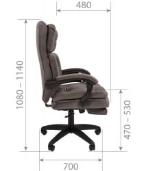 Кресло руководителя CHAIRMAN ДОМ (Home) 442 Темно-бежевый